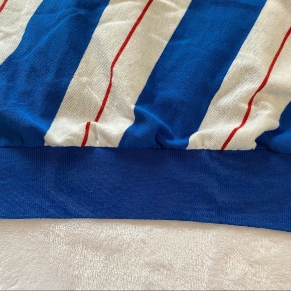 Vintage Chesterfield Striped Scoop Neck Top Size Medium - Picture 9 of 13